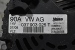 Δυναμό Volkswagen Golf - Polo 1.4 16v BXW 90A 1995-2005 037903025T (Γνήσιο) (Seat Ibiza - Cordoba / Skoda Octavia - Fabia)