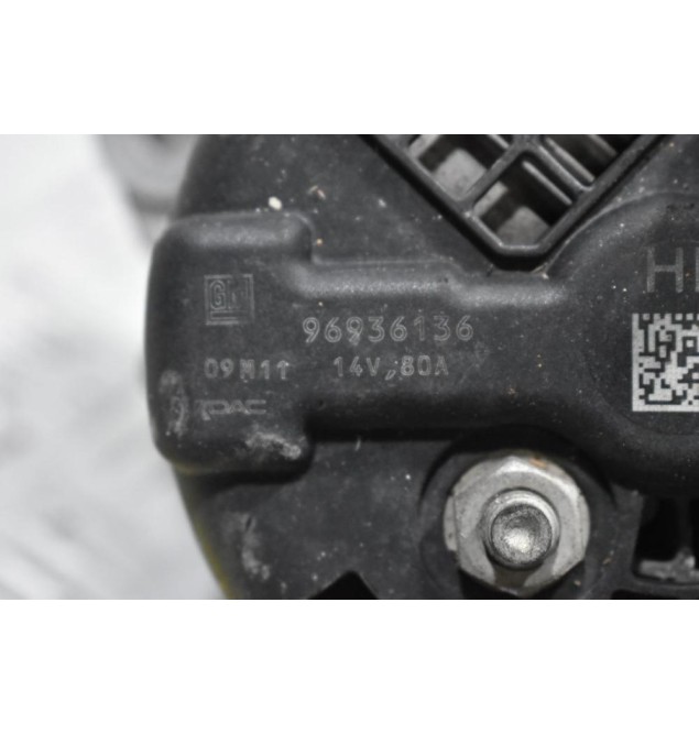 Δυναμό Daewoo Matiz - Chevrolet Aveo 1.2 16v 2005-2012 96936136 80A 14v