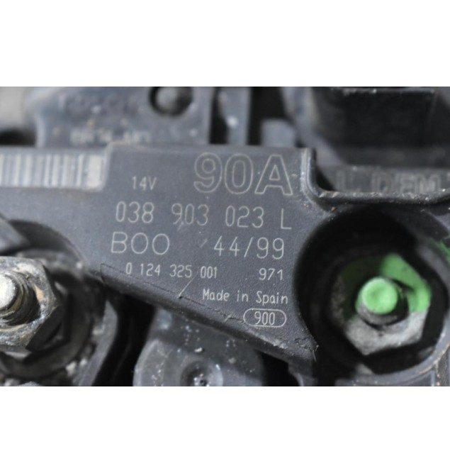 Δυναμός Skoda Octavia - Fabia 1.9 TDI AXR 2000-2008 038903023L (Volkswagen Golf - Polo - Caddy - Bora) (Seat Ibiza - Leon - Toledo)