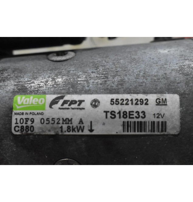 Μίζα Opel Corsa - Astra - Meriva 1.3 A13DTE 2005-2014 55221292 (Fiat)