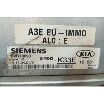 Εγκέφαλος Κινητηρα Kia Rio Κωδ.ΚΙνητηρα A3E 1998-2001 5WY1309C