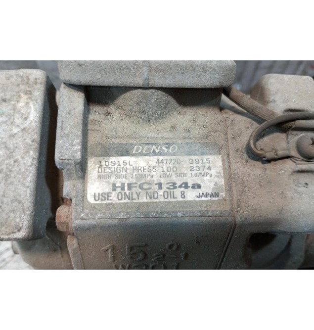 Κομπρεσέρ Aircondition - A/C Toyota Avensis Κωδ.Κινητηρα 3ZZ 1997-2003 447220-3915
