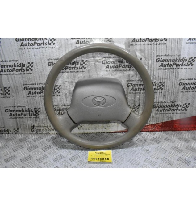Τιμόνι Με Καπάκι Toyota Dyna 1998-2005 (Μικρή Φθόρα) (Χωρίς Αερόσακο)