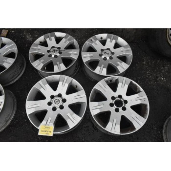 Ζάντες 4άδα Nissan Navara D40 17''x7'' 6Χ114.3 2005-2010