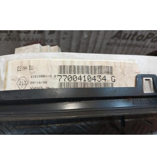 Καντράν - Κοντέρ Renault Clio II 1998-2001 7700410434G 07021622282 4 Φις