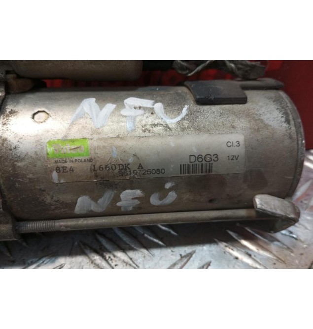 Μίζα Citroen Xsara Κωδ.Κινητηρα NFU 2000-2005 9 Δοντια D6G3 9618725080