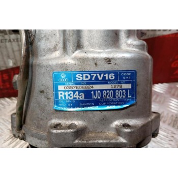 Κομπρεσέρ Aircondition - A/C Skoda Octavia 4 Κωδ.Κινητηρα AXR 1997-2004 1J0820803L SD7V16 R134a