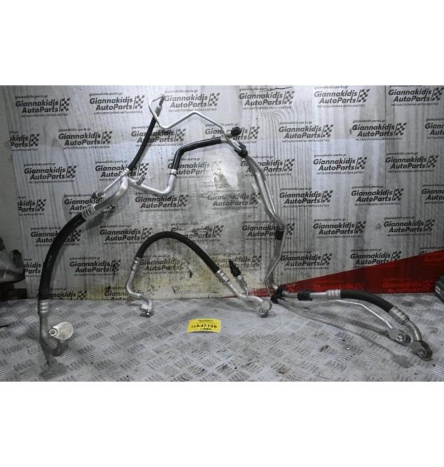 Σωλήνακία Κομπρεσέρ Aircondition - A/C Audi TT 8J 2008-2015 8J0820721K 8J0820719Q (Γνήσια) (3 Τεμαχια)