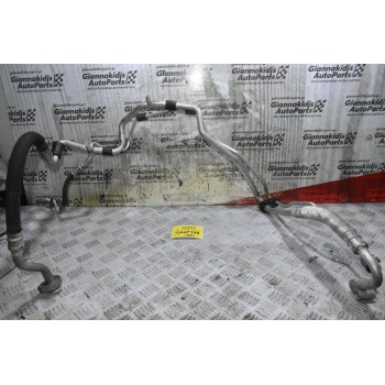 Σωλήνακία Κομπρεσέρ Aircondition - A/C Audi A3 S3 - Volkswagen Golf 5 / 6 2005-2015 1K0820741BC (Γνήσια) (Skoda Octavia) (2 Τεμαχια)