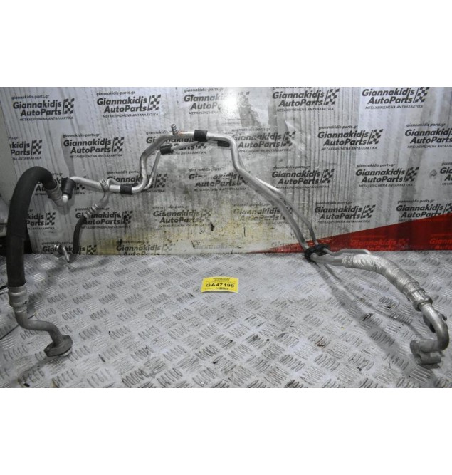 Σωλήνακία Κομπρεσέρ Aircondition - A/C Audi A3 S3 - Volkswagen Golf 5 / 6 2005-2015 1K0820741BC (Γνήσια) (Skoda Octavia) (2 Τεμαχια)