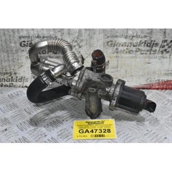 Βαλβίδα Καυσαερίων EGR Και Ψυγείο Opel Corsa - Astra - Combo 1.3 CDTI Z13DTH 2005-2011 (Fiat Doblo - Punto - Fiorino)