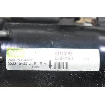 Μίζα Opel Corsa - Astra - Meriva - Tigra - Combo 1.2 Z12XEP / 1.4 Z14XEP 2000-2010 09115192 D6RA293