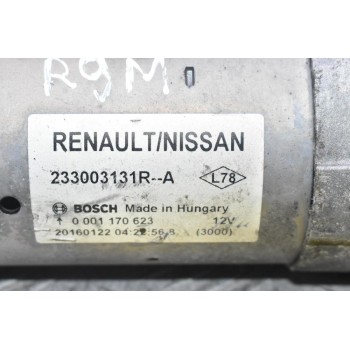 Μίζα Renault Megane - Nissan Qashqai - Opel Vivaro 1.6 DCI R9M 2008-2022 233003131R 0001170623 (Talisman Scenic - Trafic)