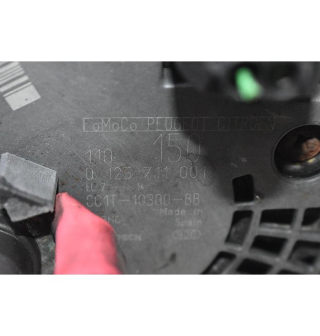 Δυναμό Ford Transit - Ranger 2.2 TDCI CYFB - DRFA 2006-2019 CC1T-10300-BB 0125711001 150A (Γνήσιο)