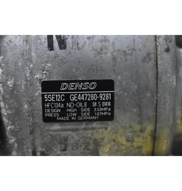 Κομπρεσέρ Aircondition A/C Toyota Avensis - Auris - Verso 2014-2020 GE447280-9281