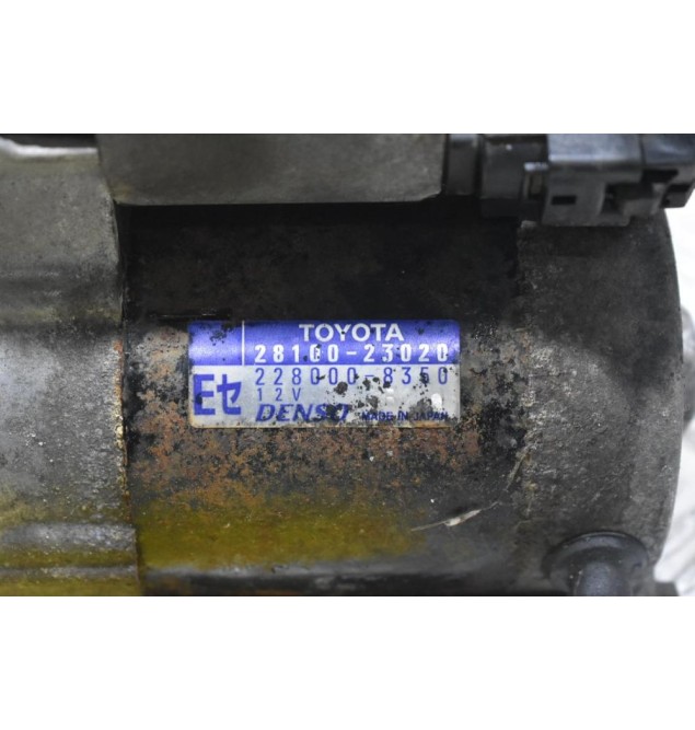 Μίζα Toyota Yaris 1SZ 1.3 1999-2005 DENSO 28100-23020 228000-2350 (Γνήσια)