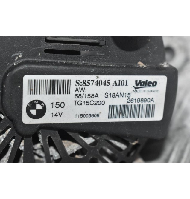 Δυναμό BMW - Mini Cooper N47C16 / N47C20 - Toyota Avensis / Rav4 / Auris 1.6 - 2.0 D4D 150A 2008-2019 8574045 AI01 TG15C200