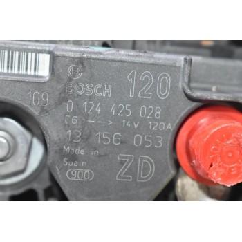 Δυναμό Opel Corsa / Astra / Meriva 1.4 Z14XEP 2000-2010 13156053 0124425028 120A (Γνήσιος)