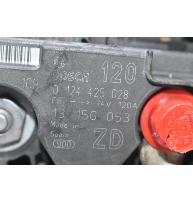 Δυναμό Opel Corsa / Astra / Meriva 1.4 Z14XEP 2000-2010 13156053 0124425028 120A (Γνήσιος)