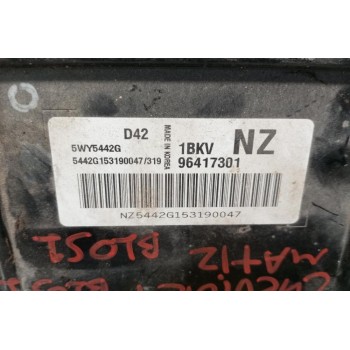 Εγκέφαλος Κινητηρα Chevrolet Matiz Κωδ.Κινητηρα B10S1 2005-2010 96417301 1BKV