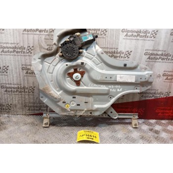 Γρύλλος - Μηχανισμός Παραθύρου Με Μοτερ Πισω Αριστερα Hyundai Elantra 2000-2004 2 pins