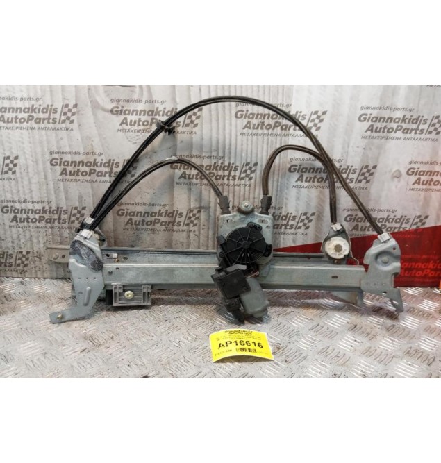 Γρύλλος - Μηχανισμός Παραθύρου Με Μοτερ Εμπρος Δεξια Renault Megane Cabrio 2003-2006 6 pins