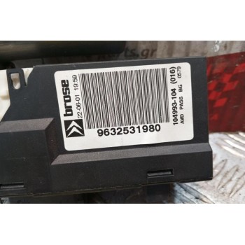 Μοτερ Παραθύρου Εμπρος Δεξια Citroen C5 2001-2004 6+16 pins 9632531980