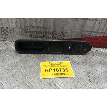 Διακόπτης Παραθυρου Με Πλαισιο Εμπρος Δεξια Peugeot 307 2001-2005 4 pins