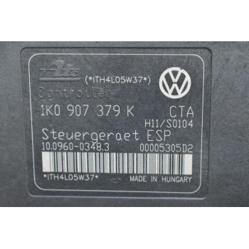 Μονάδα ABS Volkswagen Golf / Caddy / Touran 2006-2015 1K0907379K 1K0614517J (Γνήσια) (Seat Leon - Toledo - Altea / Skoda Octavia / Audi A3)