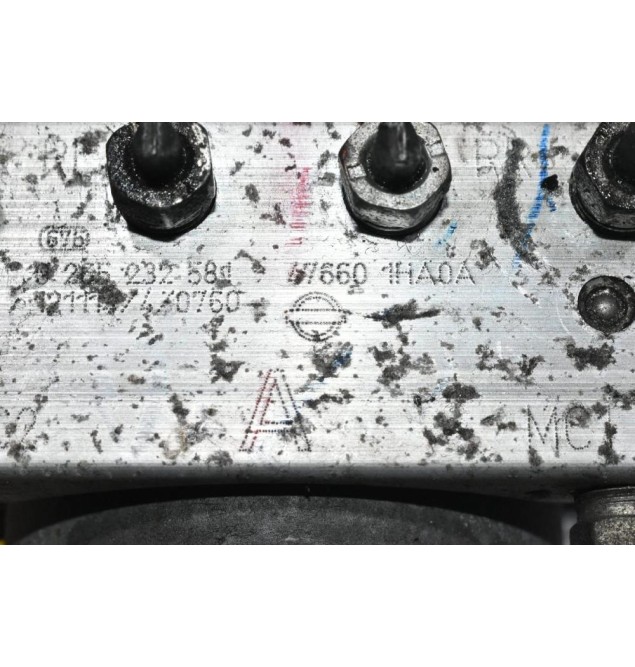 Μονάδα ABS Nissan Micra 2010-2018 47660-1HA0A 0265800951 0265232581 (Γνήσια)