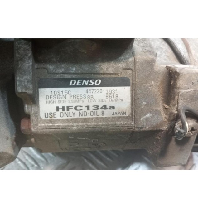 Κομπρεσέρ Aircondition - A/C Toyota RAV 4 Κωδ.Κινητηρα 1AZ 2001-2005 447220-3931 HFC134a