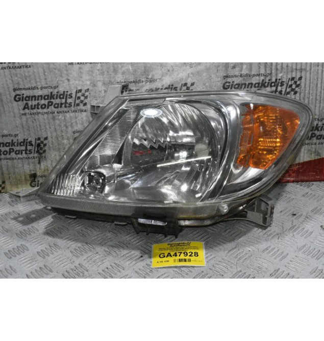 Φανάρι Εμπρός Αριστερά Toyota Hilux KUN15/25 2WD 4WD 2006-2012 (Γνήσιο) (Πορτοκαλί Φλάς)