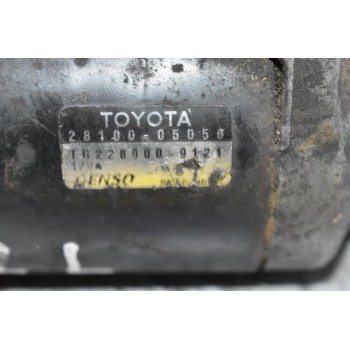 Μίζα Toyota Hilux 2.4 2L 1990-1998 28100-05050 12V (10 Δόντια) (Γνήσια)