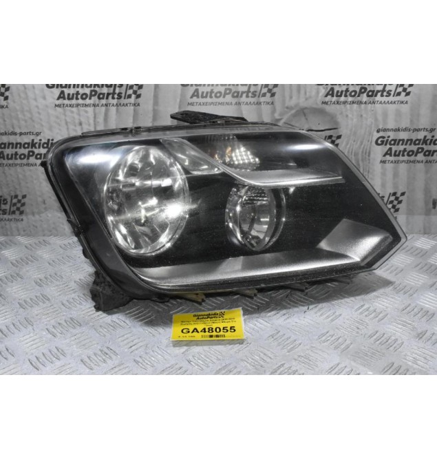 Φανάρι Volkswagen Amarok 2010-2018 (Εμπρός Δεξί Γνήσιο) (Μικρή Φθορα Στο Τζαμι)