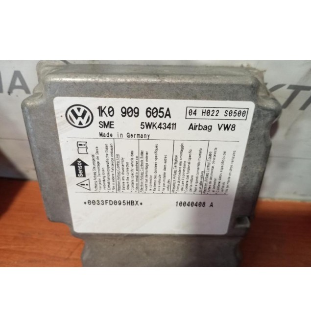 Σετ Αερόσακοι Volkswagen Golf V 3 ΘΥΡΟ 2004-2008 1K0909605A 1K0907503C 1K0880201N1BZ 1K0959653 1K0953549 602213500 602213900