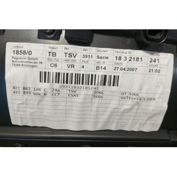 Ταπετσαρία Πόρτας Εμπρος Δεξια Audi A6 2004-2008