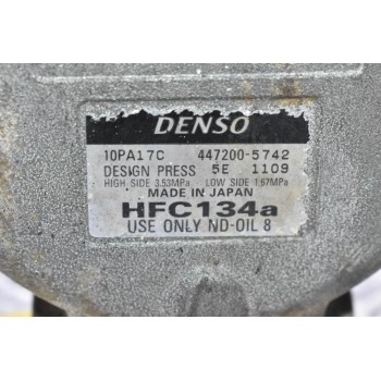 Κομπρεσέρ Aircondition - A/C Toyota Hiace / Hilux 2L 1996-2001 447200-5742