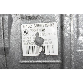 Κομπρεσέρ Aircondition - A/C Κλιματισμός Bmw E60 530i N52B30A 2005-2015 6452 6956715-03 7SEU17C (Σπάσιμο Στο Φίς)
