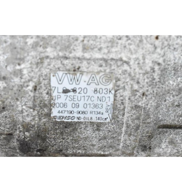 Κομπρεσέρ Aircondition - A/C Κλιματισμός Audi Q7 - A6 3.0 TDI BUG BKS 2003-2012 7L6820803K (Tuareg - Passat B6 - Phaeton / Porsche Cayenne / Bentley Continental)