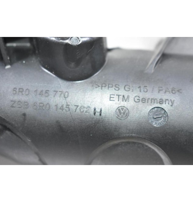 Κολάρο - Σωλήνας Intercooler Volkswagen Polo 1.2 Tdi CFW (MZK) 2010-2015 6R0145770 6R0145762H (Γνήσιο) (Seat Iibiza - Skoda - Audi)