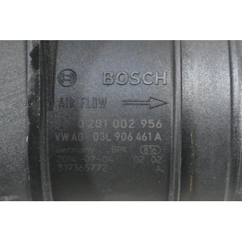 Αισθητήρας Ροής Μάζας Αέρα Volkswagen Amarok - Passat - Golf 2.0 2008-2021 03L906461A 0281002956 (Bosch) (Audi A3 / A4 / A6)