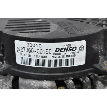 Δυναμό Toyota Avensis / Corolla 1.6 1.4 4ZZ 3ZZ 2001-2007 27060-0D190 MS1012100890 12V 90A