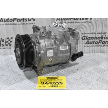 Κομπρεσέρ Aircondition A/C Volkswagen Golf - Tiguan - Passat - Caddy 2.0 TDI CFF 2008-2020 5Q0820803F 447150-3373 (Seat Leon - Skoda - Audi) (Γνήσιο)