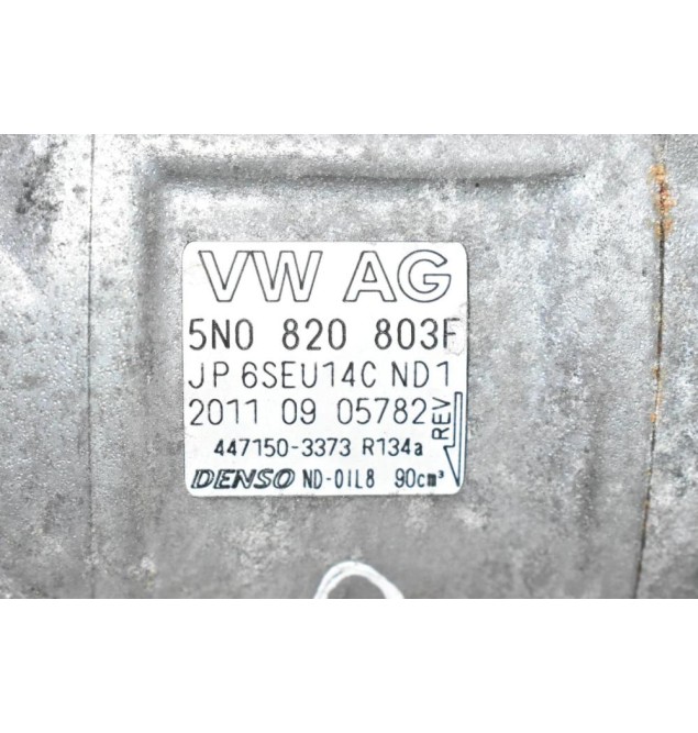 Κομπρεσέρ Aircondition A/C Volkswagen Golf - Tiguan - Passat - Caddy 2.0 TDI CFF 2008-2020 5Q0820803F 447150-3373 (Seat Leon - Skoda - Audi) (Γνήσιο)