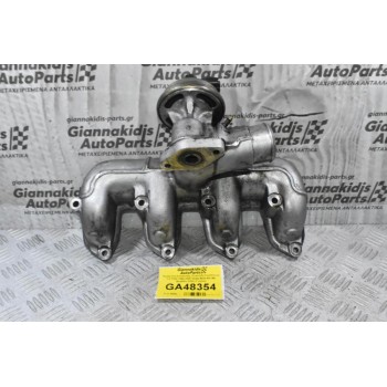 Πολλαπλή Εισαγωγής (Χταπόδι) Ford Focus 1.8 TDCI C9DB 1995-2005 XS4Q-9424-AG (Με Βλαβίδα EGR) (Γνήσια)