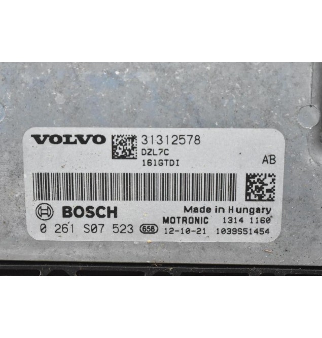 Εγκέφαλος Volvo V40 V60 S60 V70 B4164T / D4164T 2012-2019 BOSCH 31312578 0261S07523