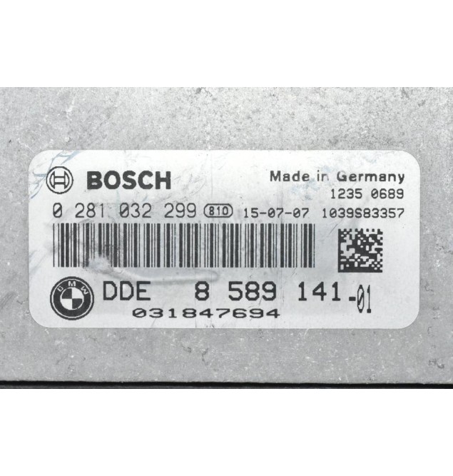 Εγκεφάλος Bmw F20 / F30 1.5 - 2.0 2010-2020 0281032299 8589141-01 (Γνήσιος)