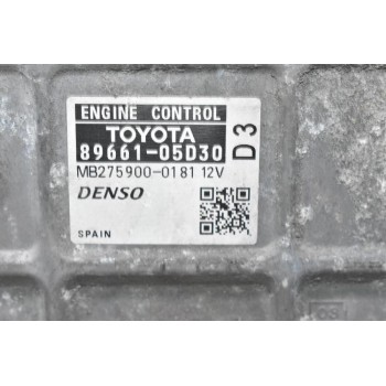 Εγκέφαλος Toyota Avensis 2.0 D4D 2008-2013 89661-05D30 MB275900-0181