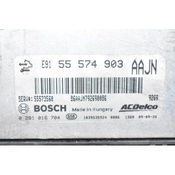 Εγκέφαλος Opel Insignia 2.0 CDTI 2008-2016 55574903 1039S35924 0281016704 55573560