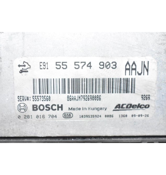 Εγκέφαλος Opel Insignia 2.0 CDTI 2008-2016 55574903 1039S35924 0281016704 55573560